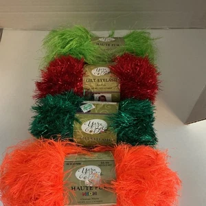 Yarn Bee Gilt Eyelash Yarn 2 Haute Fur 2 - Picture 1 of 8