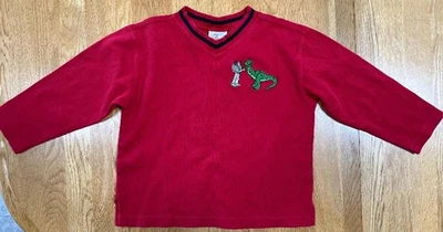The Disney Store Boy's TOY STORY~Buzz Lightyear & Dino Long Sleeved Top Size 6/S - Image 1 of 4