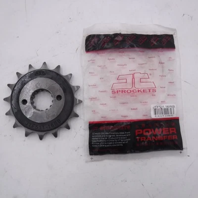 Piñón delantero contraeje JT 16T JTF511.16RB para Kawasaki KLR650 1990-2018 Foto 1 de 2