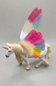 Schleich 70576 Bayala-Serie Regenbogen Einhorn geflügelt gereinigt 15x16x18cm - Bild 1 von 6