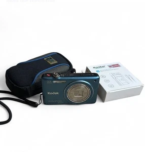Kodak Easyshare Touch M5370 16.0MP Blau Digitalkamera mit Akku & Ladegerät - Bild 1 von 13