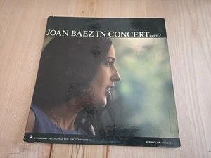 Joan Baez Music Legend Signed Autographed In Concert Part 2 Vinyl Album - Picture 1 of 8