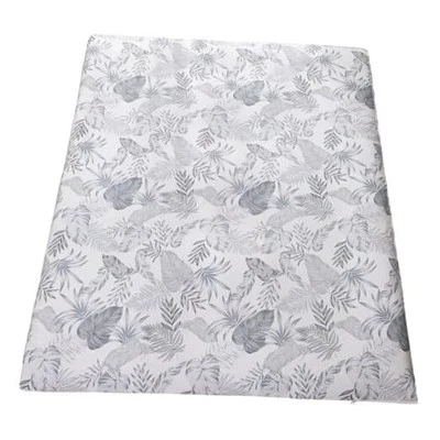 Funda futón 100 % algodón lavado con cremallera para futón japonés hoja blanca completa Foto 1 de 4