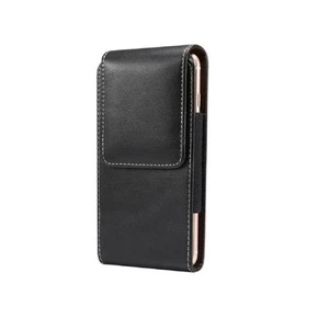 for Motorola Moto G (2023) Vertical Leather Holster with Belt Loop - Picture 1 of 6