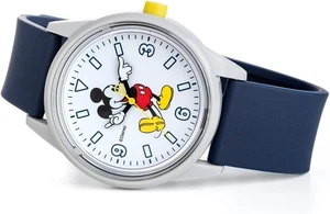 Citizen Q&Q SmileSolar Disney Mickey Mouse Uhr RP20-809 Herren Navy Japan Neu - Bild 1 von 10