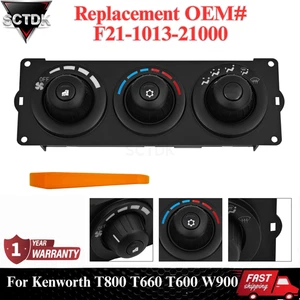 HVAC A/C Heater Control Assembly For Kenworth T800 T660 T600 W900 F21101321000 - Picture 1 of 24