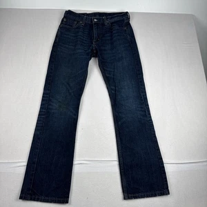 Levis Herren 527 Boot Cut Jeans passt 30*30 dunkle Waschung Cowboy Western Rodeo - Bild 1 von 10