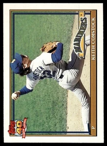 1991 O-Pee-Chee Keith Comstock Seattle Mariners #337 - Picture 1 of 2