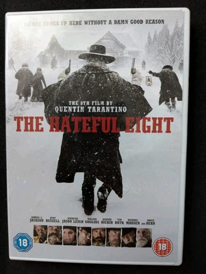 The Hateful Eight DVD inc Artcards Quentin Tarantino Kurt Russell Excellent - Image 1 of 4