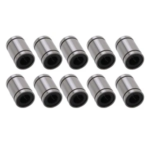 Linear Bearings LM10LUU 10pcs Alloy Steel for 3D Printer and CNC Engraving - Bild 1 von 19