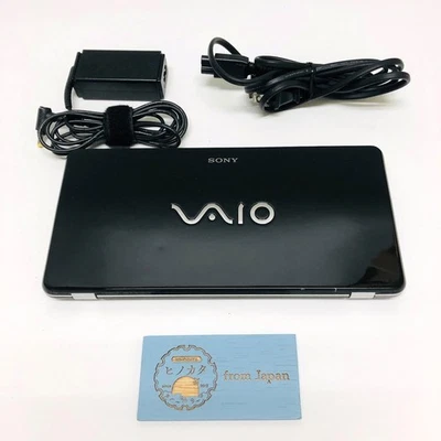 Sony VAIO VGN-P90HS Type P Atom Z540 2GB RAM 60GB HDD 8" Netbook Black - Image 1 of 4