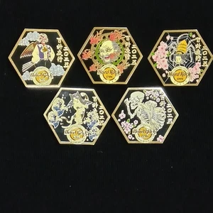 [Komplettsatz] Rock Cafe JAPAN Yokai Series Pin Set (Limitiert je 300 ) - Bild 1 von 11