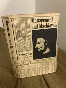 Management and Machiavelli An Inquiry Into  Politics Corporate Life 2nd Printing - Bild 1 von 15