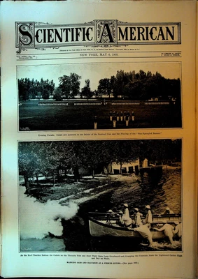 Scientific American May 6 1905 Manhattan Bridge Scandal Gordon Bennett Cup Race - Image 1 of 3