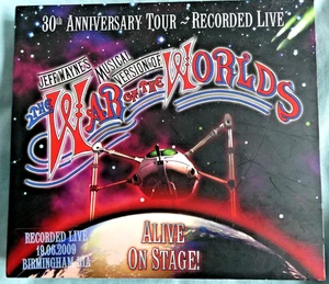 Jeff Wayne's WAR of The WORLDS, 30th Anniversary Tour, Live Birmingham, 3 CD Set - Picture 1 of 5