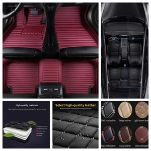 For Toyota Prius Car Floor Mats Trunk mats Luxury Waterproof liners All Weather - Imagen 1 de 16