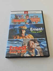 Ernest geht ins Lager/Ernest Angst dumm/Ernest geht ins Gefängnis DVD leichte Kratzer - Bild 1 von 4