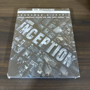 Inception w. Steelbook (4K UHD + Blu-ray, 2010, EU Import, Region Free) *NEW* - Picture 1 of 3
