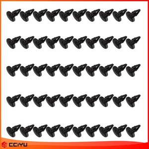 black fasteners 50x Nylon Rivets car clips for Chevy #11589292 - Picture 1 of 7