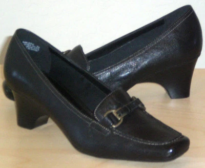 Easy Spirit Cavalier loafer black leather sz 8.5 Md NEW - Image 1 of 2