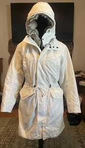 Neu ohne Etikett $ 698 unverbindliche Preisempfehlung des Herstellers Polo Ralph Lauren Parka Mantel mit getrimmter Kapuze Damen Small Petite - Bild 1 von 12