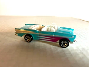 Matchbox #????  1957 Chevy Convertible w/Top Down "Blue" 1:66 Scale - Picture 1 of 1