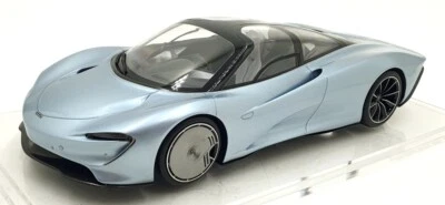 TSM Model 1/18 Scale 25425A - McLaren Speedtail - Light Blue - Image 1 of 4