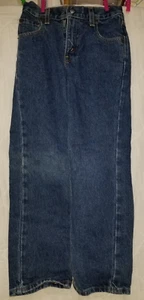 Boys Vintage Levi Strauss 505 Classic Fit Jens Denim Light Wash Pants Size 9 - Picture 1 of 7