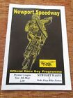 Speedway Programme   Newport V Stoke 8 5 2005