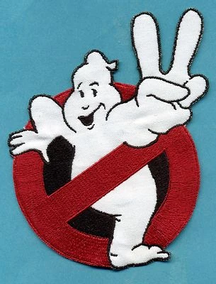 Parche para planchar Ghostbusters 2 estilo bordado sin fantasmas talla infantil Foto 1 de 3