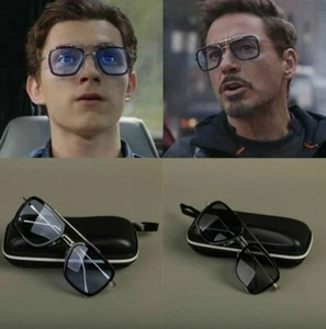 Peter Parker Iron Man Tony Edith Hot Glasses Spiderman Far From Home Sunglasses - Picture 1 of 12