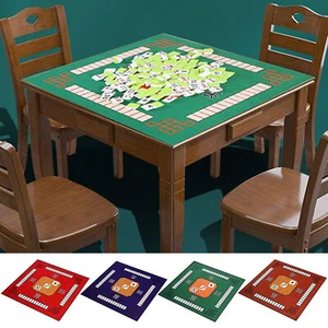 Mahjong Mat 3d Effect Non-slip Mute Mahjong Table Mat Poker Cloth Soft - Picture 1 of 13