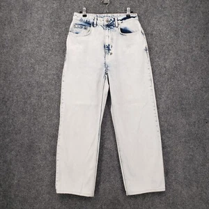 Ksubi Jeans Womens 28 White High Rise Straight Leg Light Wash Cotton Denim - Picture 1 of 19