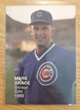 1989 BRODER BASEBALL'S BEST ONE MARK GRACE #4 CHICAGO CUBS
