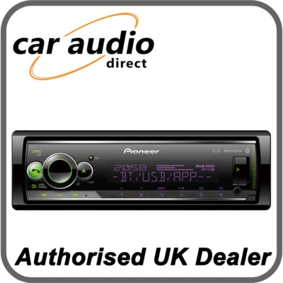 Pioneer MVH-S520BT - Mechless Media Player with Bluetooth, USB, AUX, FLAC - Image 1 of 2