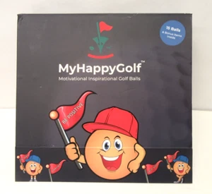 15 Golf Ball Set w/Motivational/Fun Sayings!! +Tees & Divot Tool! Golfer Gift!! - Picture 1 of 11