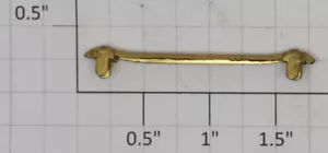 Lionel 257T-2 Brass Formed 1-3/4" Long Tender Handrail - Fits 257T, 262T (12) - Picture 1 of 1