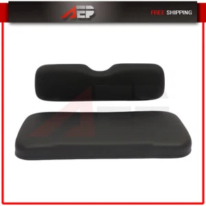 Black Golf Cart Front Cushion Set Fit For E-Z-GO RXV - Bild 1 von 9