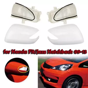 4PC/Set Rearview Mirror Cover LED Turn Signal Light FOR HONDA FIT JAZZ 2009~2013 - Picture 1 of 8