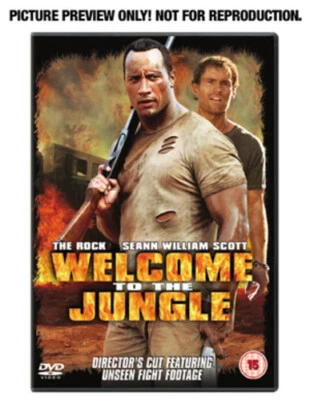 Welcome to the Jungle DVD (2004) The Rock, Perg (DIR) cert 15 Quality guaranteed - Image 1 of 2