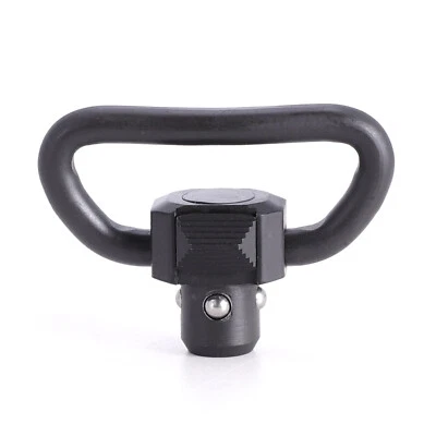 QDM Heavy Duty Quick-Disconnect Sling Swivel, Black - Image 1 of 4