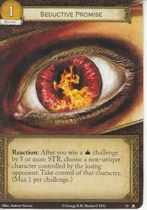 Seductive Promise AGoT LCG 2.0 Game of Thrones The Things We Do For Love 25 - Picture 1 of 1