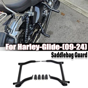 Saddle Bag Guards Crash Bars Fit For Harley Touring Street Glide Ultra FLHT/FLHX - Bild 1 von 16