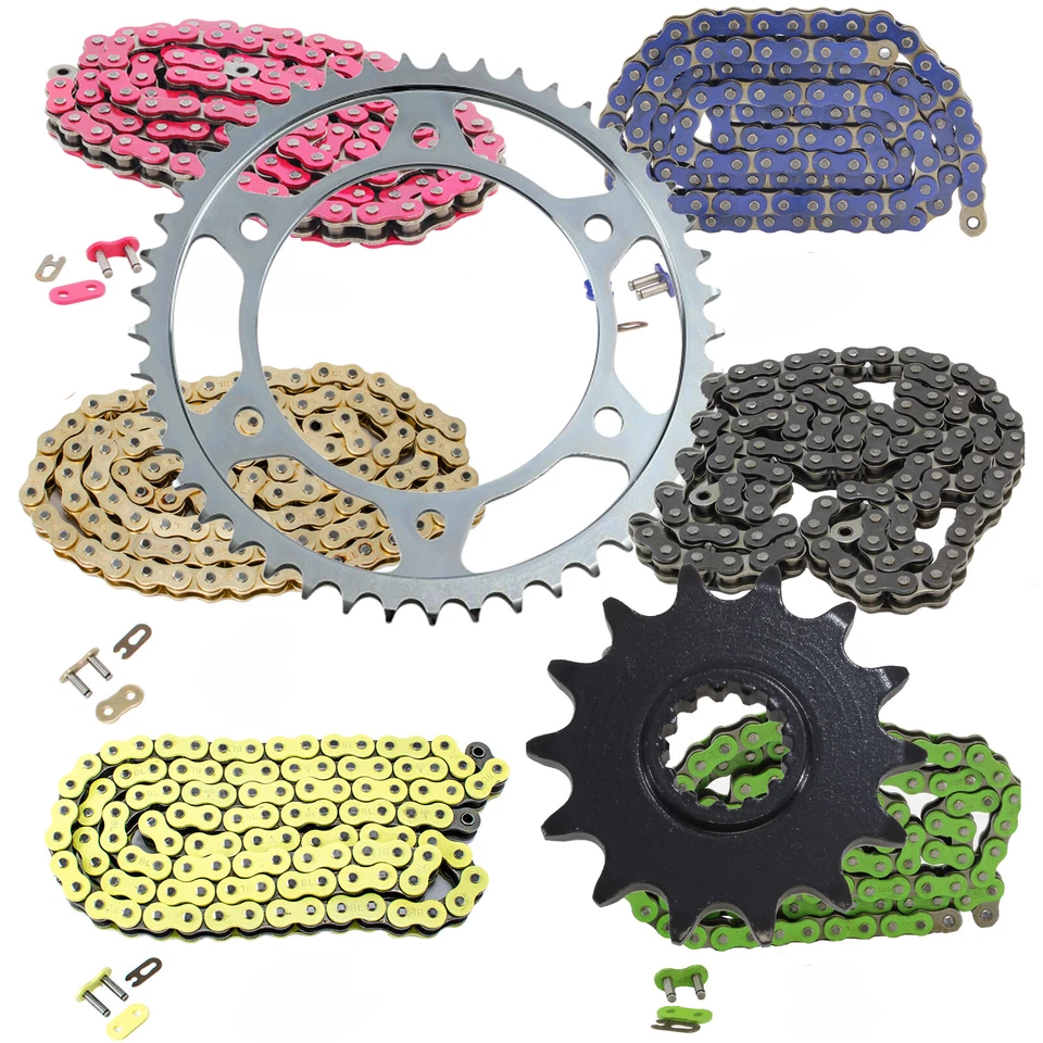 Kit de cadena de transmisión y piñón para Honda CR250R 2003 / CRF450R CRF450Rx 2004-2018  Foto 1 de 1