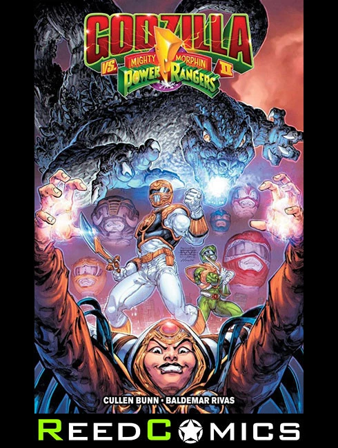 GODZILLA VS MIGHTY MORPHIN POWER RANGERS II GRAPHIC NOVEL Collects 5 Part Series Foto 1 de 1