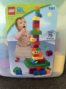 Lego Quatro 5357 Building Blocks Multicolor Bricks Chunky Preschool Incomplete - Picture 1 of 20