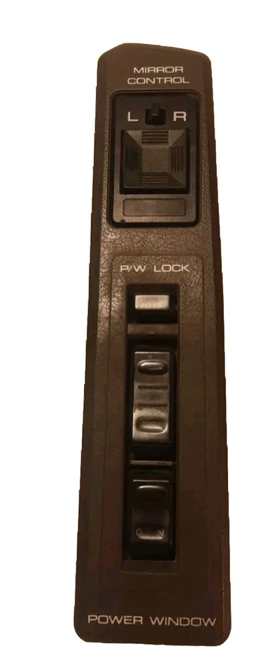 1990 Infiniti M30 купе переднее левое окно и зеркало переключатель управления и ободок  - Изображение 1 из 4