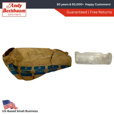 Chrysler Imperial 1967 lámpara de estacionamiento lado del conductor izquierdo lente de luz 2586511 nuevo en stock Foto 1 de 4