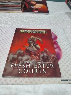 Warhammer Age Of Sigmar Death Battletome Codex Flesh Eater Courts Cartonato - Immagine 1 di 2