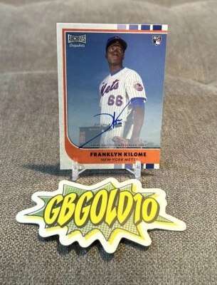 2021 Topps Archives Snapshots - Autographs #17 Franklyn Kilome (AU, RC) - Image 1 of 2